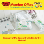 Exclusive 15% discount with Kinder by Nature!