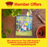 20% discount on The Little Grower’s Cookbook