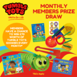 Monthly Members Prize Draw