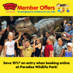 10% OFF Paradise Wildlife Park!