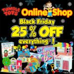 25% OFF Everything* on the Tumble Tots Online Shop