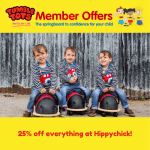 25% OFF Hippychick Products!