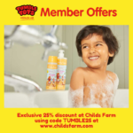 Exclusive 25% discount at Childs Farm