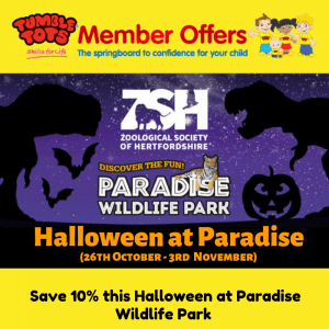 Halloween Paradise Member Offer 17.10.19