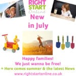 Right Start Online: New in July